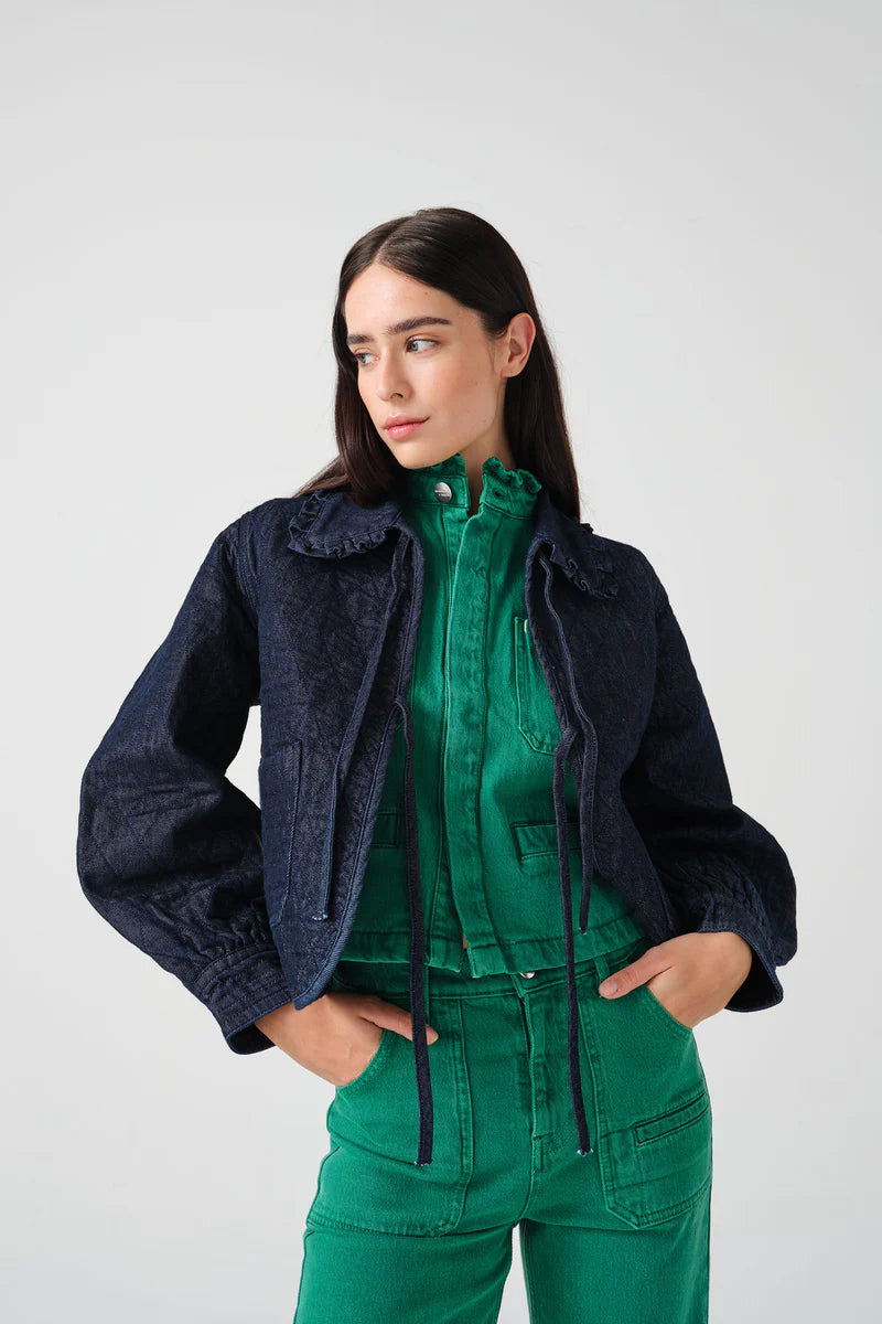 Seventy + Mochi Heidi Jacket Indigo Rinse