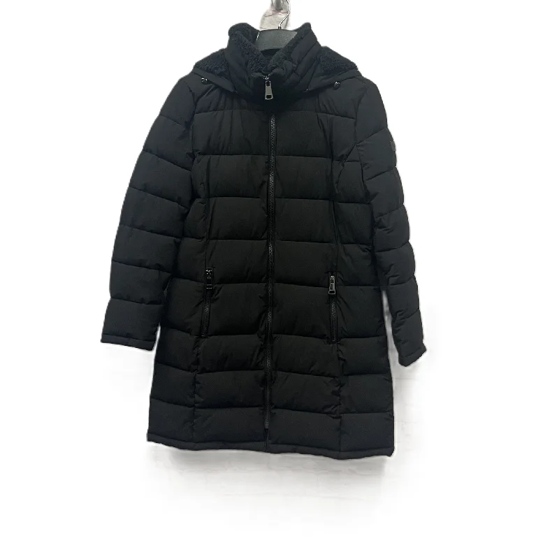 Coat Puffer & Quilted By Calvin Klein In Black, Size: L