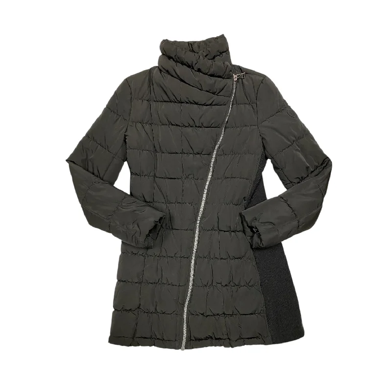 Coat Puffer & Quilted By Calvin Klein In Black, Size: M