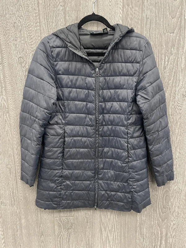 Coat Puffer & Quilted By Clothes Mentor In Grey, Size: S