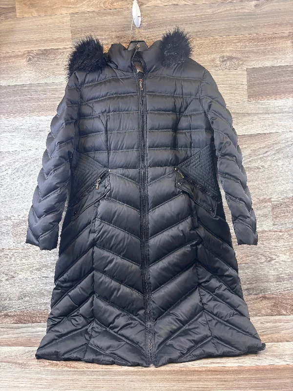 Coat Puffer & Quilted By Laundry In Black, Size: Xxl