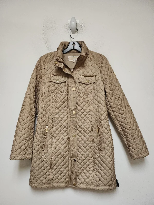 Coat Puffer & Quilted By Michael By Michael Kors In Gold, Size: S