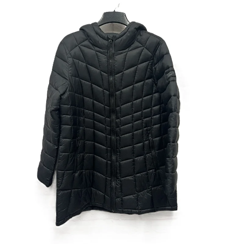 Coat Puffer & Quilted By Reebok In Black, Size: Xl