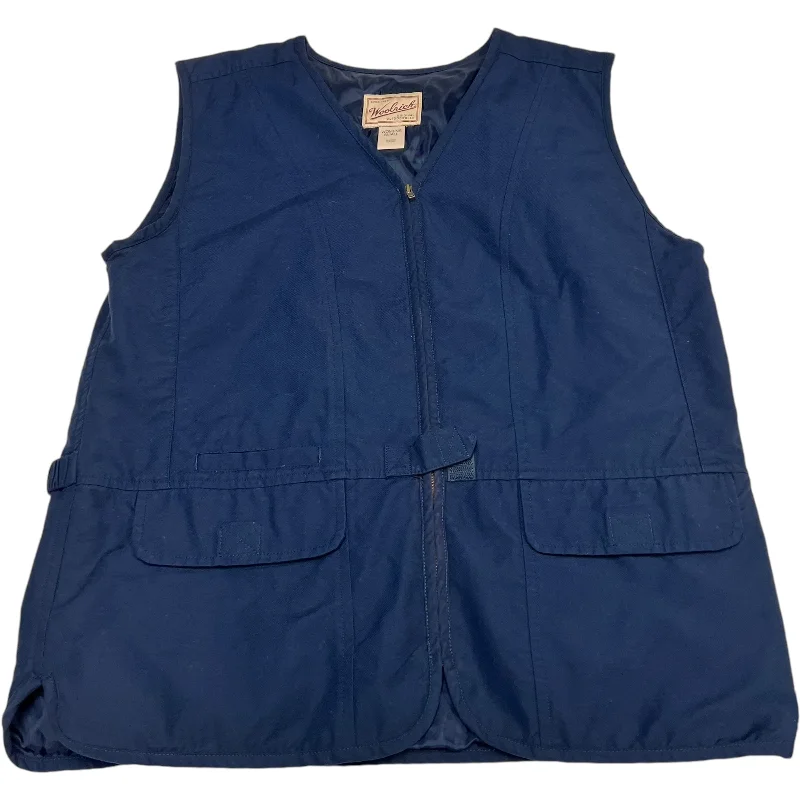 Vest Other By Woolrich In Navy, Size: S