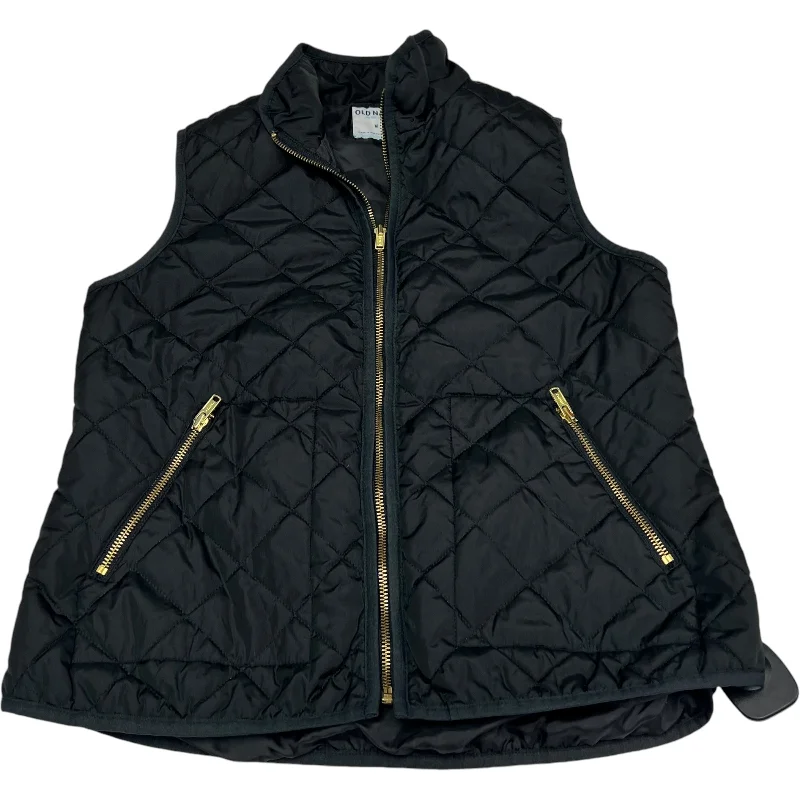 Vest Puffer & Quilted By Old Navy In Black, Size: M