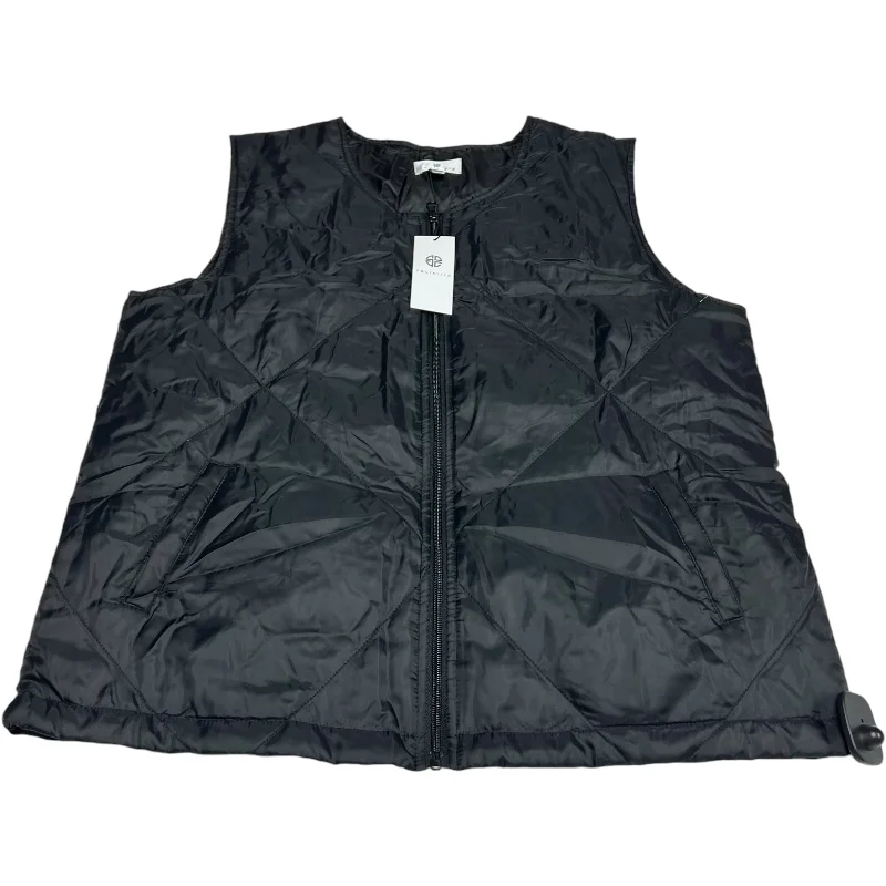 Vest Puffer & Quilted By Socialite In Black, Size: S